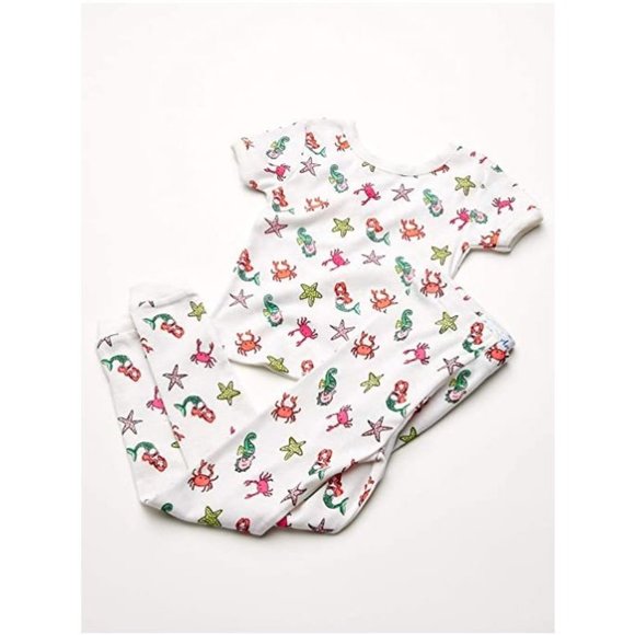 Freestyle Revolution Girl Seas The Day Sleepwear 4's set- Tops, Pants, Shorts 4T - Picture 3 of 3